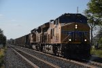 Eastbound loaded coal train